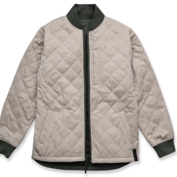 BYLT Basics Hi-Lo Reversible Bomber Jacket - Picture 4 of 7